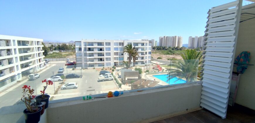 Se arrienda dpto amoblado con vista privilegiada 2D2B – Cond. Jardines del Pacifico II