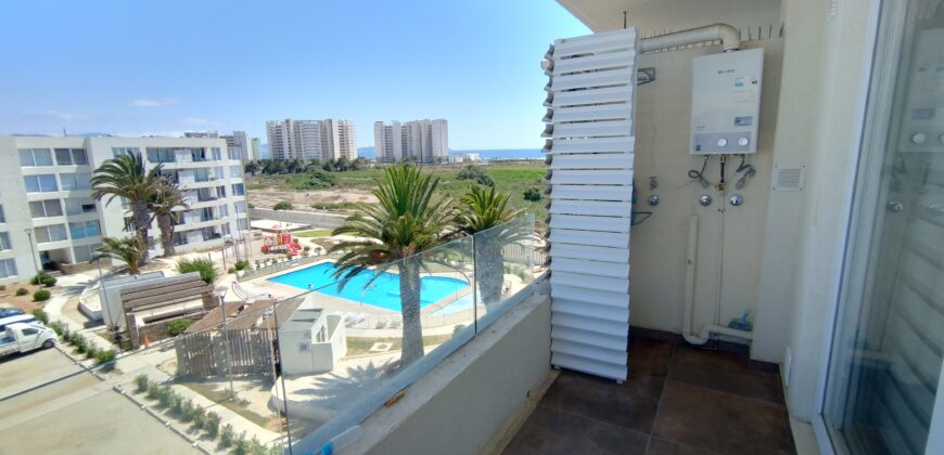 Se arrienda dpto amoblado con vista privilegiada 2D2B – Cond. Jardines del Pacifico II