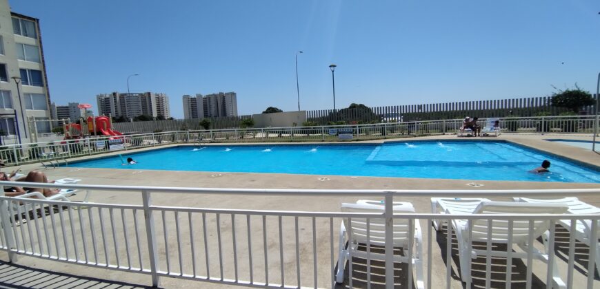 Se arrienda dpto amoblado con vista privilegiada 2D2B – Cond. Jardines del Pacifico II