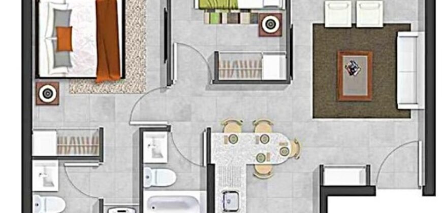 SE ARRIENDA DEPARTAMENTO 2D2B1B – Metro San Alberto Hurtado