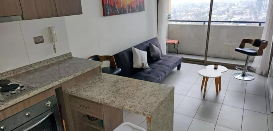 Arriendo departamento amoblado 1 dormitorio – metro Ecuador