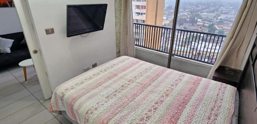 Arriendo departamento amoblado 1 dormitorio – metro Ecuador